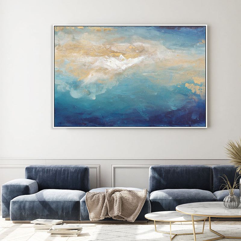 wall-art-print-canvas-poster-framed-Sun Soaked Sea-by-Julia Contacessi-Gioia Wall Art