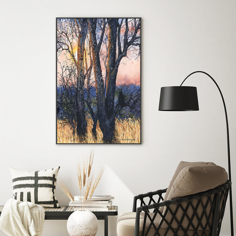 wall-art-print-canvas-poster-framed-Sundown , By Maggie Vandewalle-GIOIA-WALL-ART