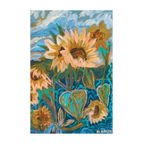 wall-art-print-canvas-poster-framed-Sunflowers , By Eleanor Baker-1