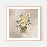 wall-art-print-canvas-poster-framed-Sunflowers In Rattan , By Julia Contacessi-GIOIA-WALL-ART
