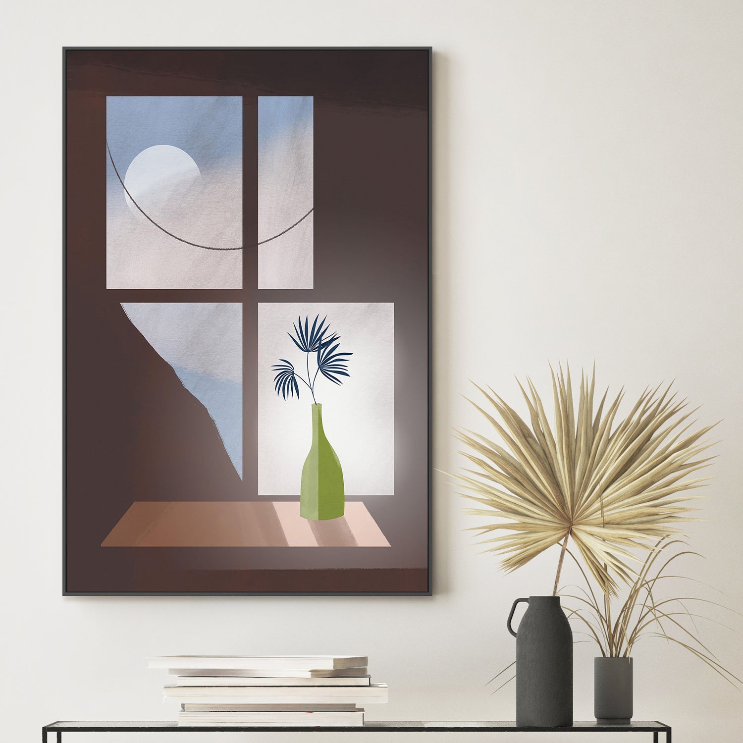 wall-art-print-canvas-poster-framed-Sunlight Through the Window-2
