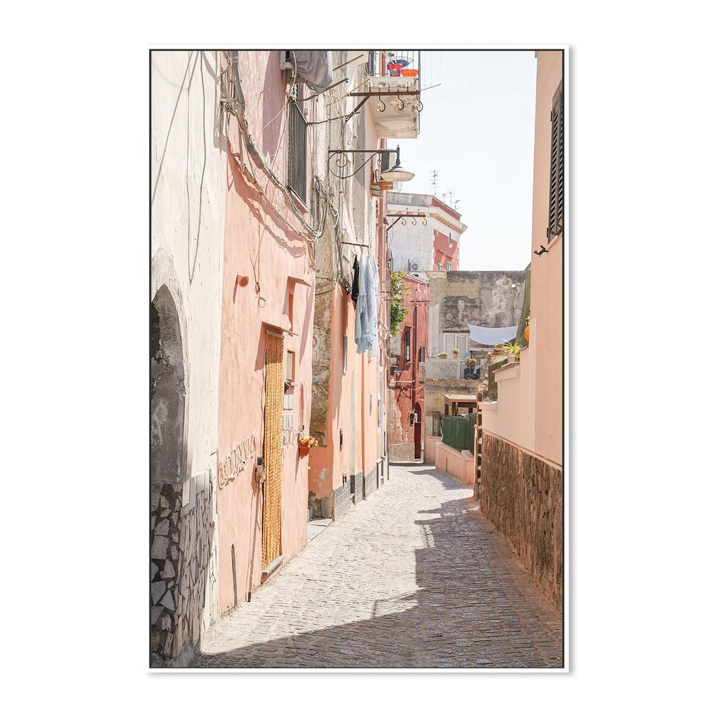 wall-art-print-canvas-poster-framed-Sunlit Mediterranean Alley-5