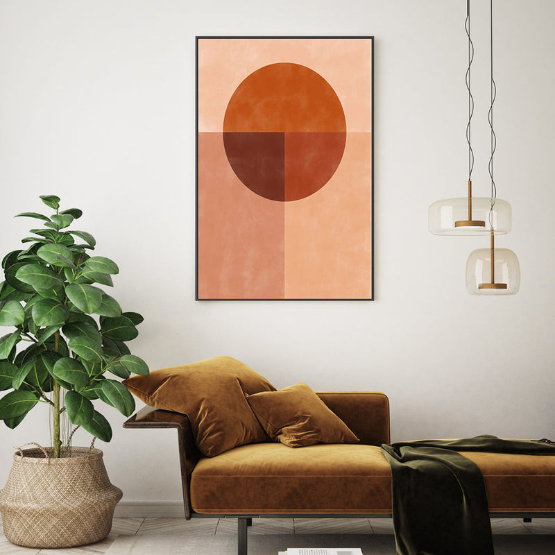 wall-art-print-canvas-poster-framed-Sunlit Minimalism, Style B , By Elena Ristova-GIOIA-WALL-ART