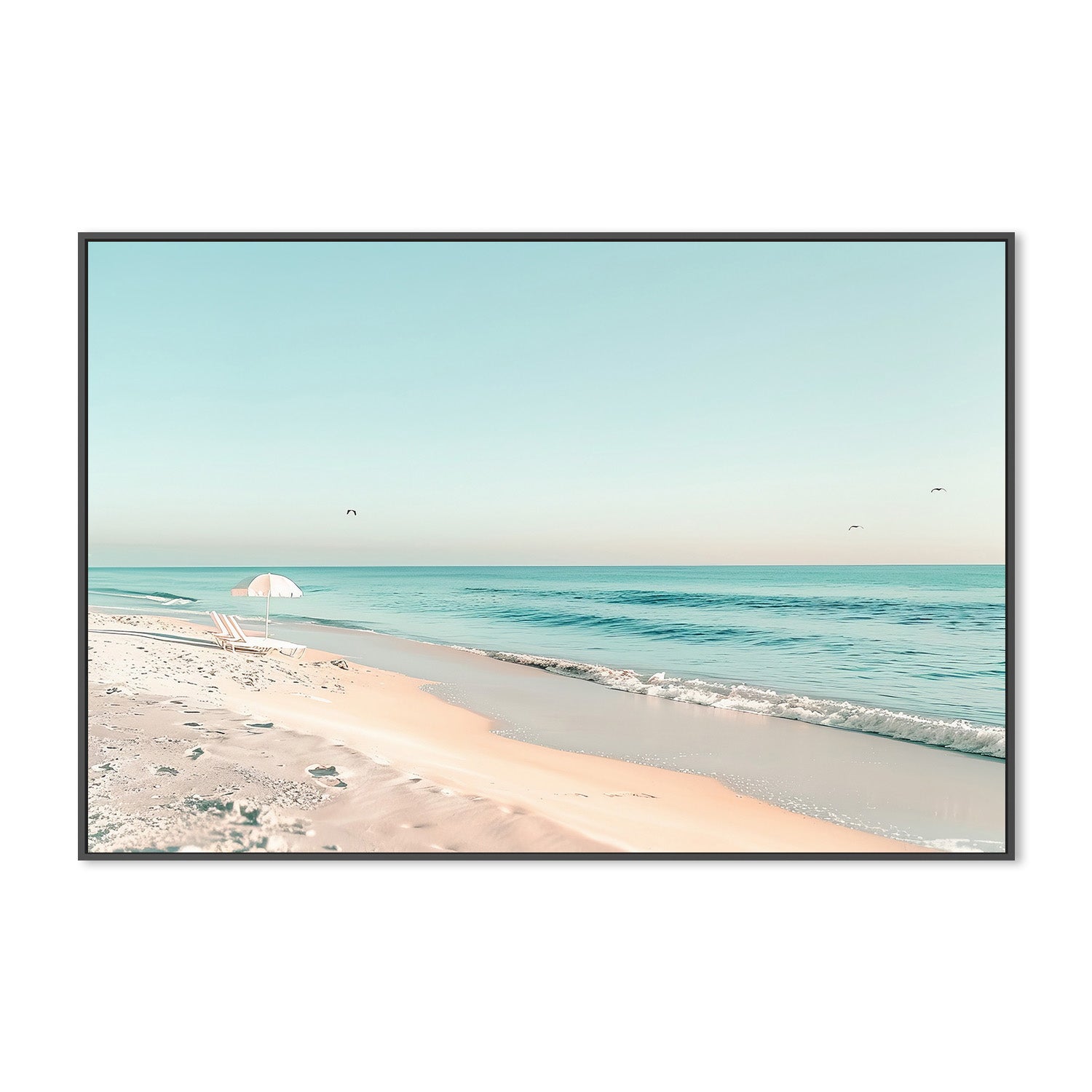 wall-art-print-canvas-poster-framed-Sunlit Shoreline-3
