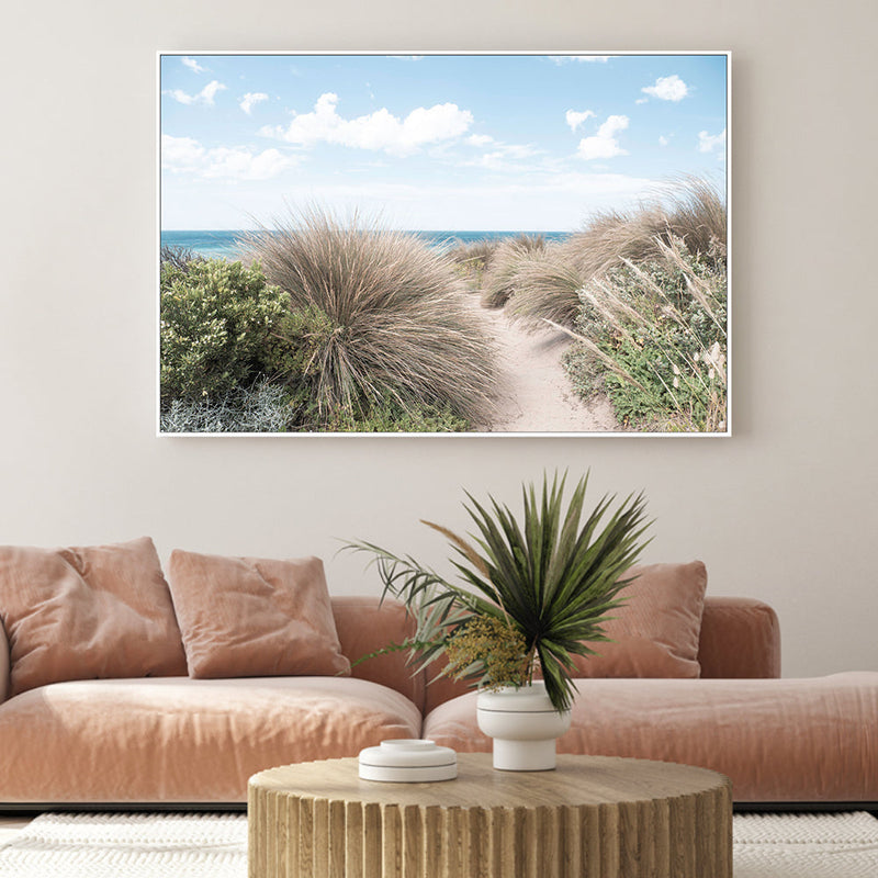 wall-art-print-canvas-poster-framed-Sunny Days By The Beach-2