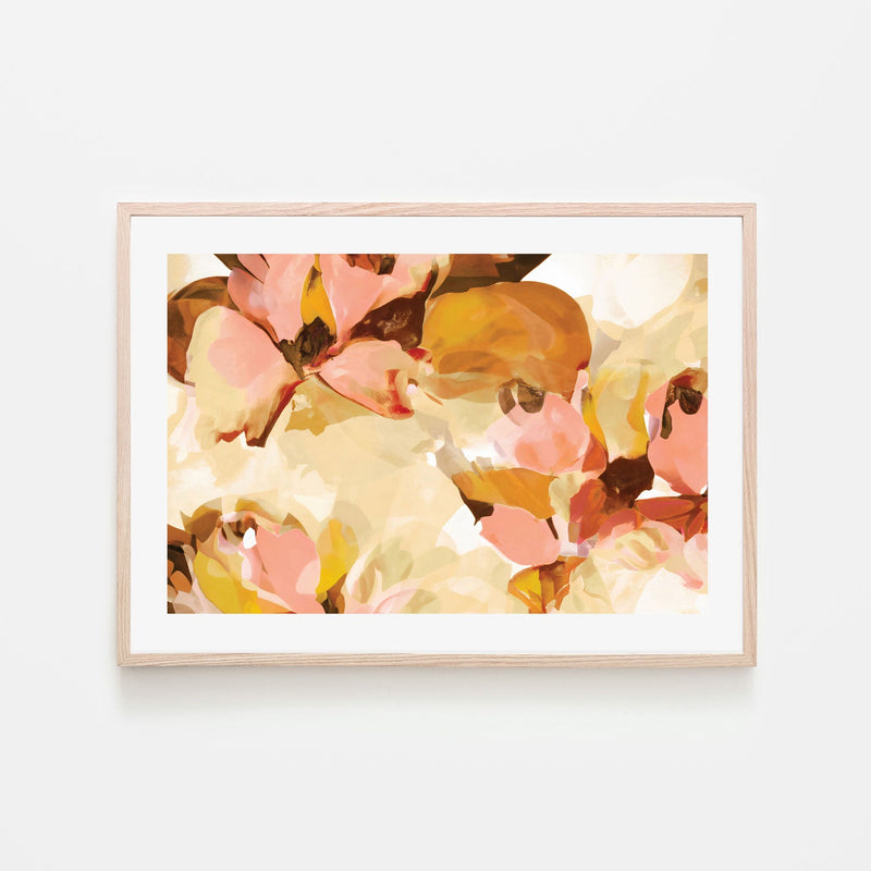 wall-art-print-canvas-poster-framed-Sunny Floral , By Dear Musketeer Studio-6
