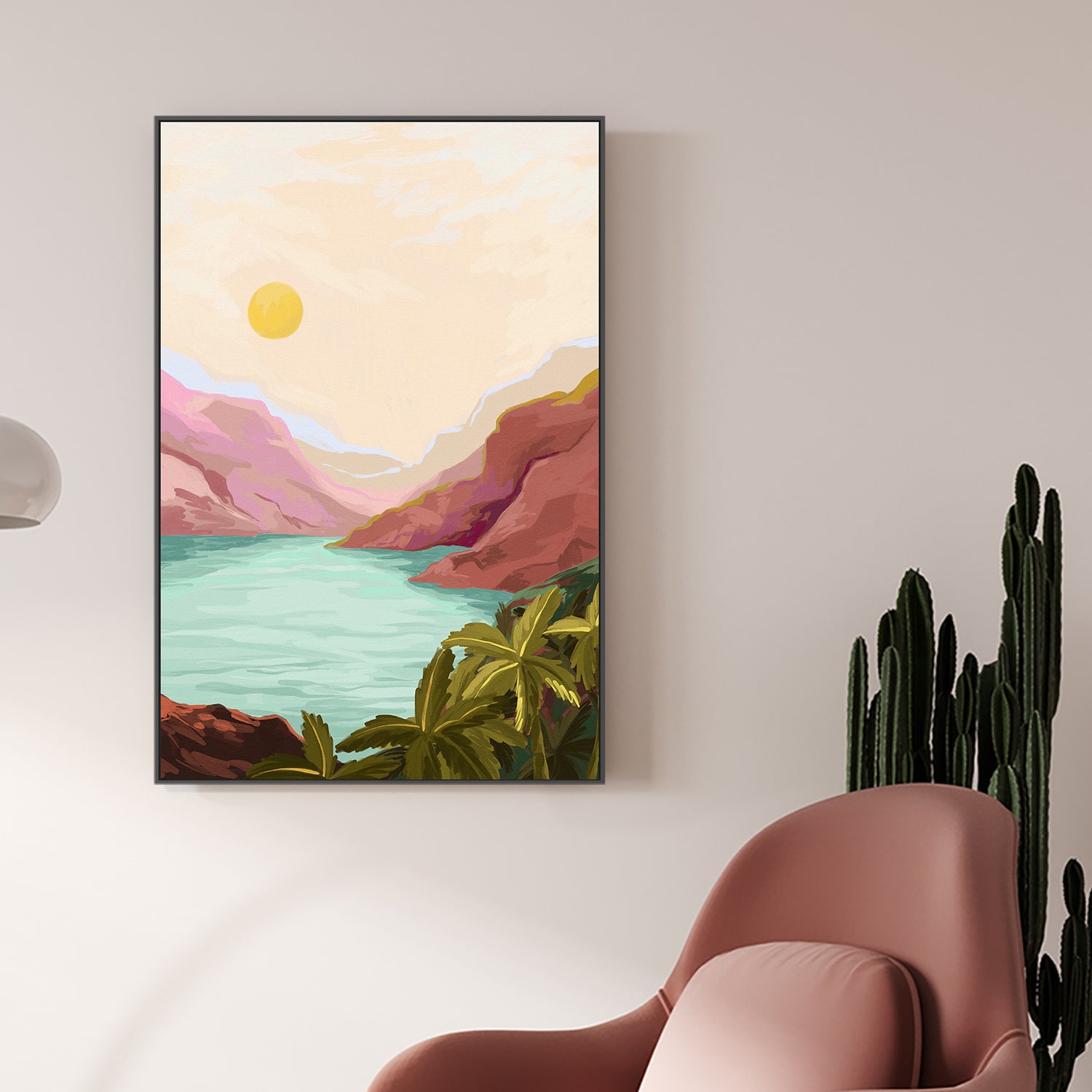 wall-art-print-canvas-poster-framed-Sunny Paradise-2