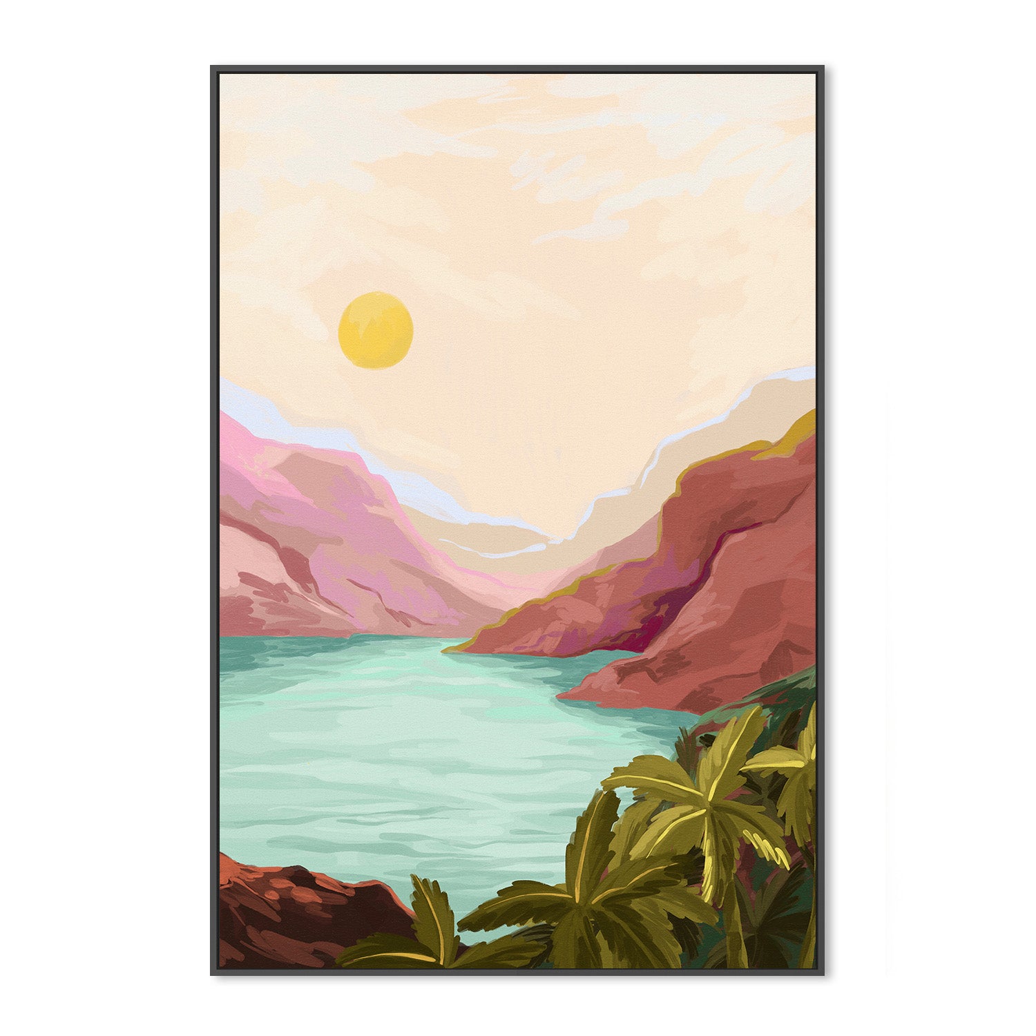wall-art-print-canvas-poster-framed-Sunny Paradise-3