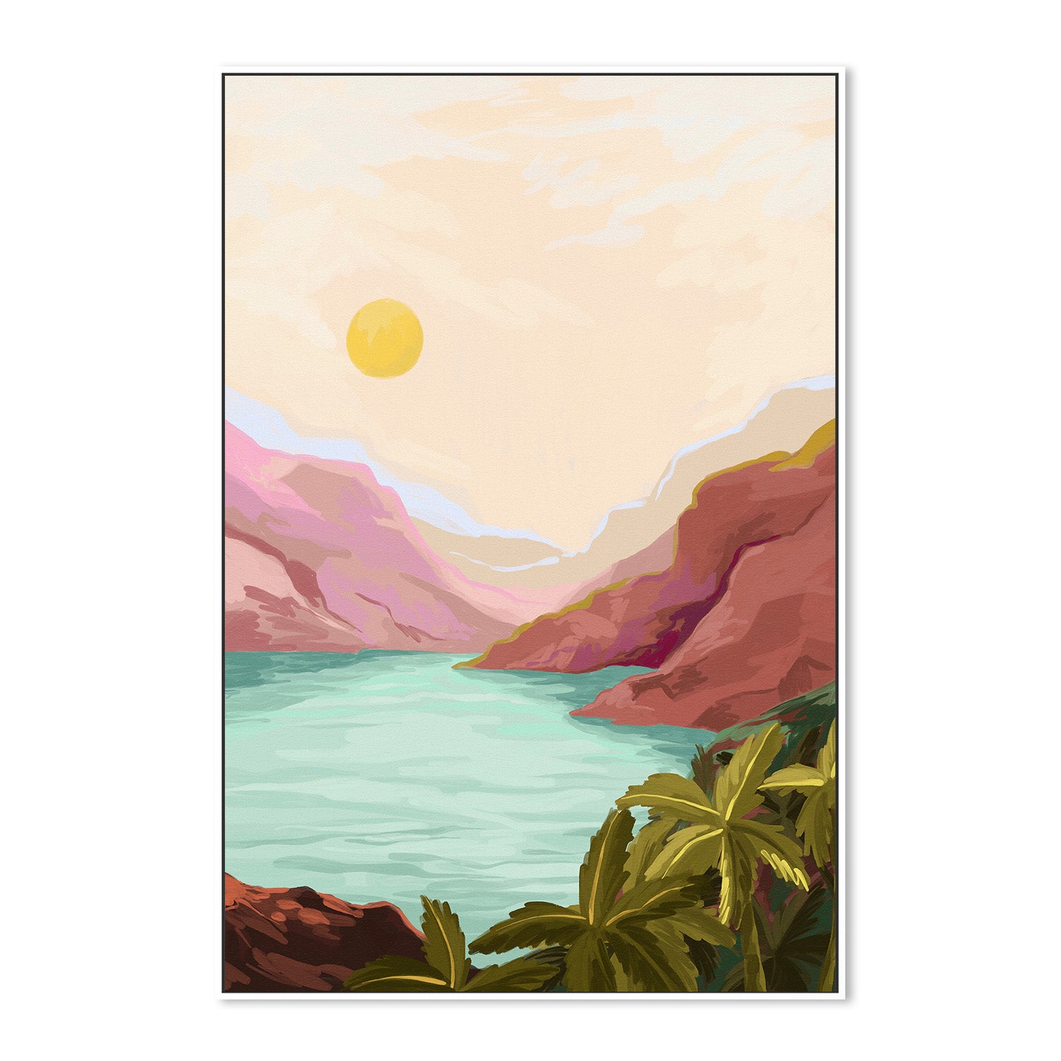 wall-art-print-canvas-poster-framed-Sunny Paradise-5