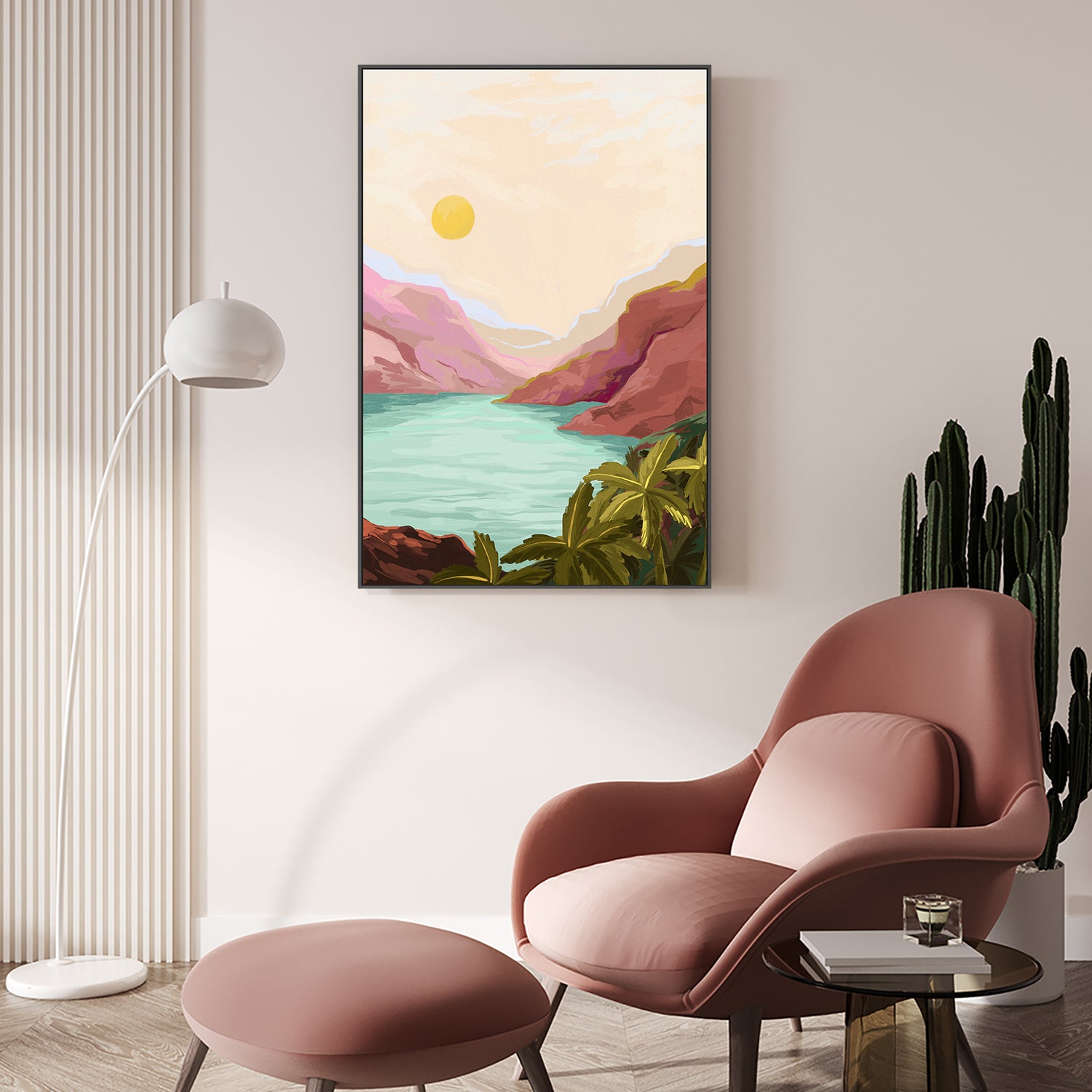 wall-art-print-canvas-poster-framed-Sunny Paradise-7