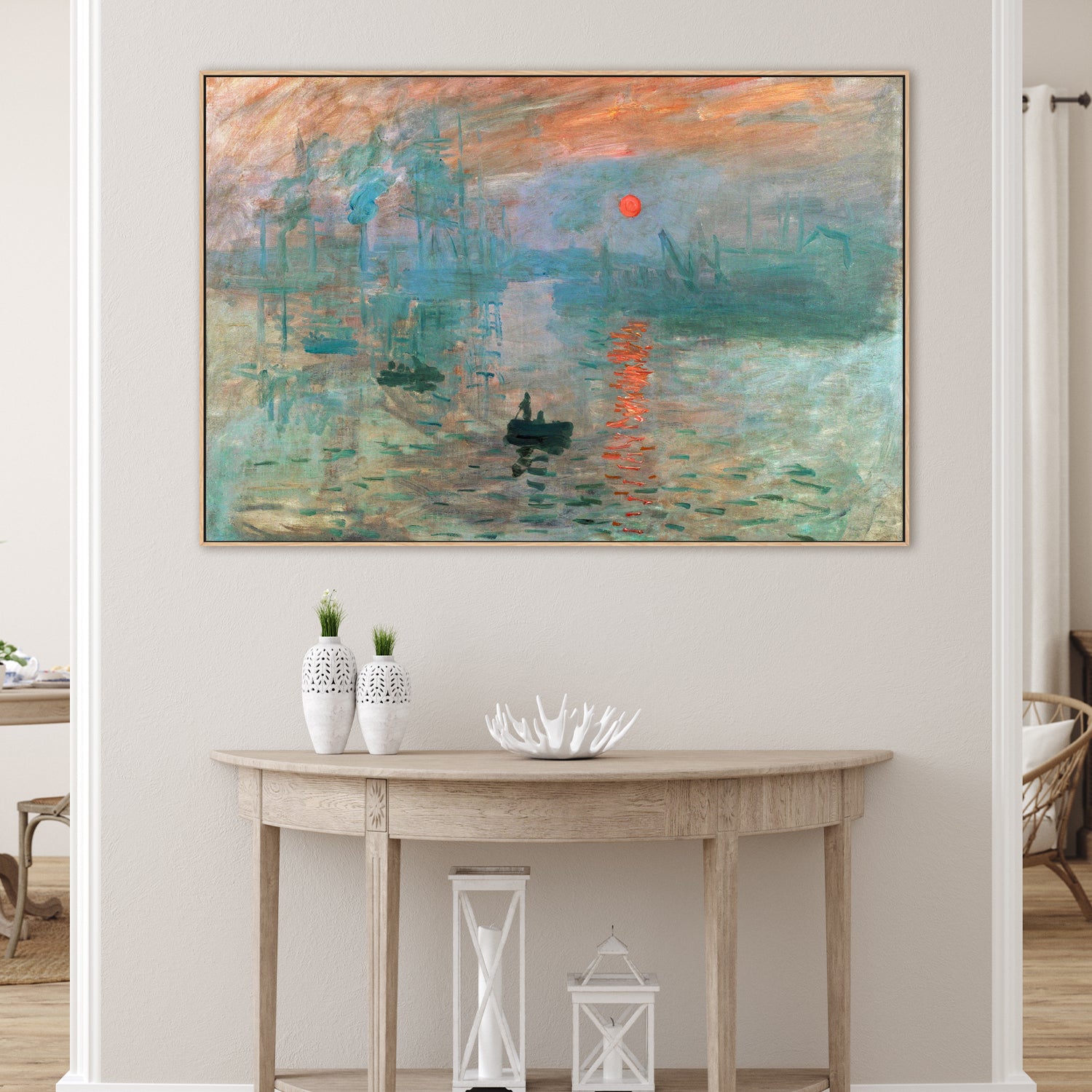 wall-art-print-canvas-poster-framed-Sunrise 1872-2