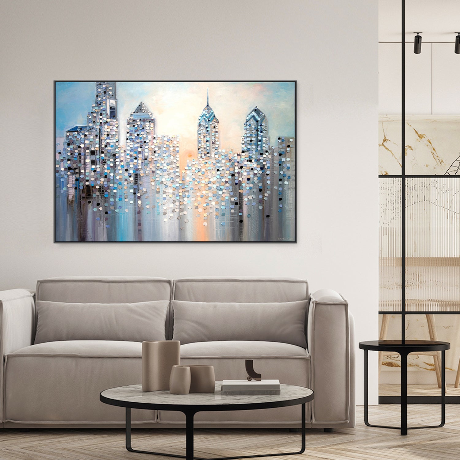 wall-art-print-canvas-poster-framed-Sunrise In Philadelphia-7