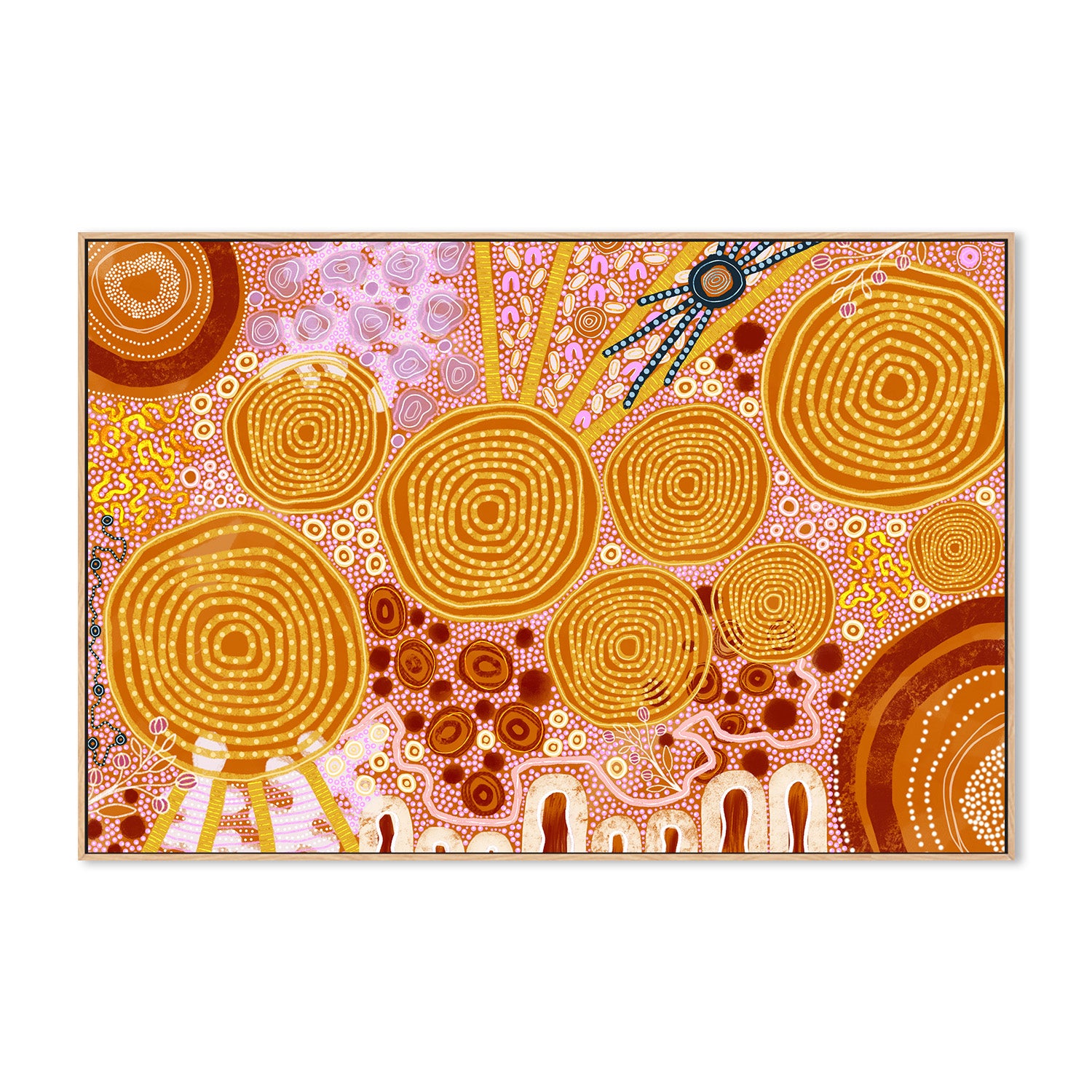 wall-art-print-canvas-poster-framed-Sun’s Awakening-4