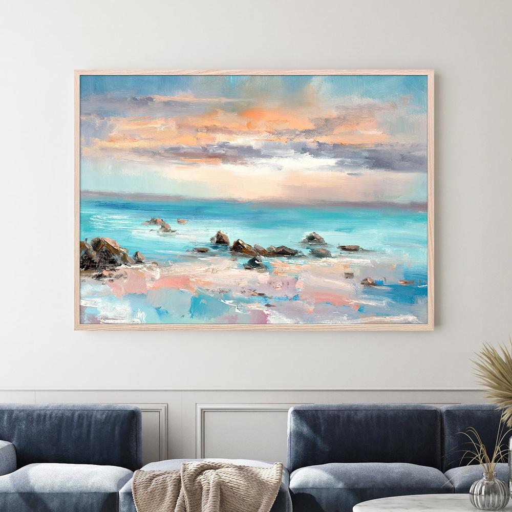 wall-art-print-canvas-poster-framed-Sunset Beach-7