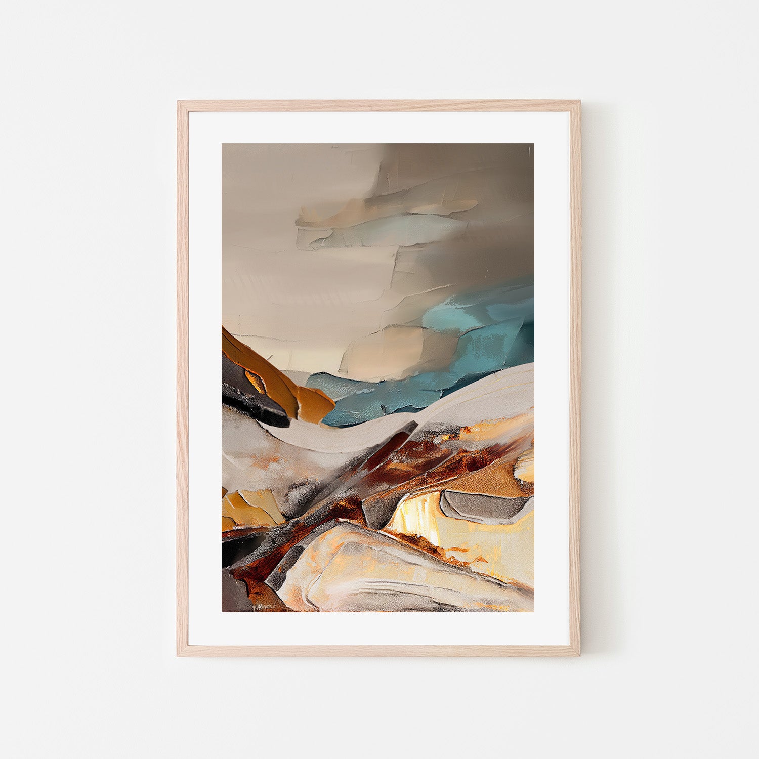 wall-art-print-canvas-poster-framed-Sunset Horizon Bliss-6