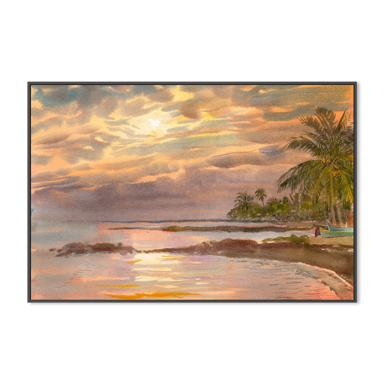 wall-art-print-canvas-poster-framed-Sunset Warmth , By David Dallison-3