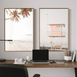 Surf And Swim, Set Of 2, Style A-Gioia-Prints-Framed-Canvas-Poster-GIOIA-WALL-ART
