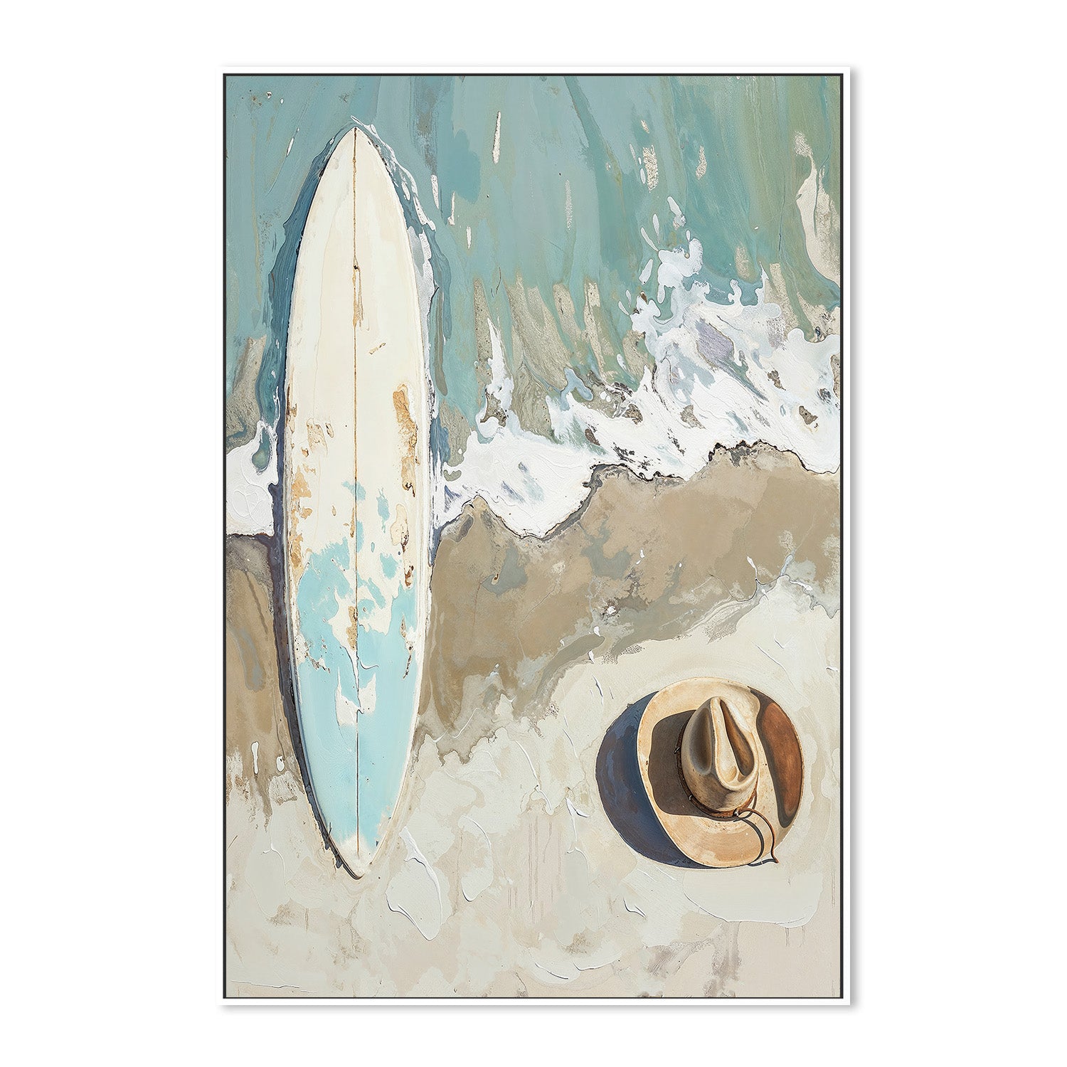 wall-art-print-canvas-poster-framed-Surf Cow Boy-5