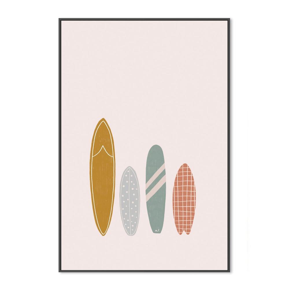 wall-art-print-canvas-poster-framed-Surfboards , By Menina Lisboa-3