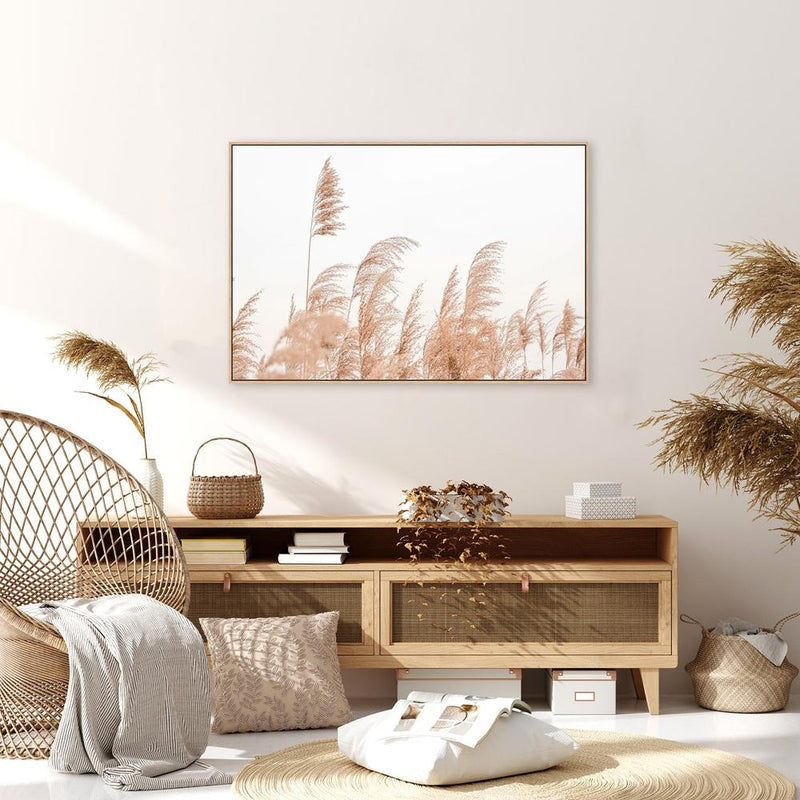 wall-art-print-canvas-poster-framed-Swaying Reeds-by-Gioia Wall Art-Gioia Wall Art