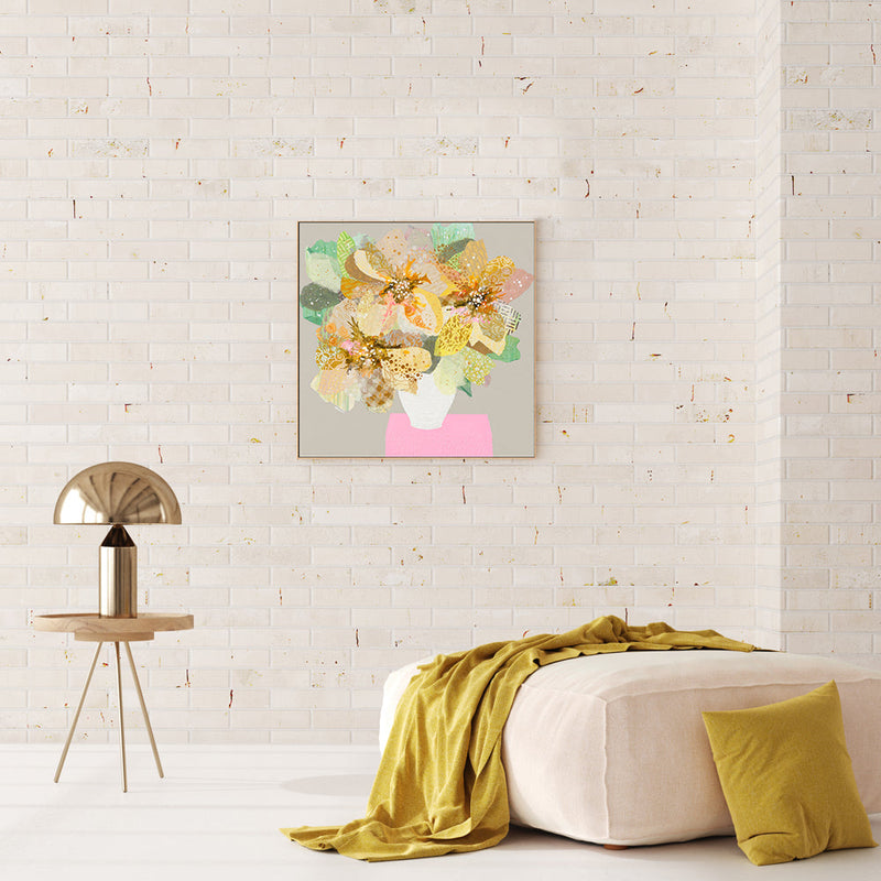 wall-art-print-canvas-poster-framed-Sweet Honey Bee , By Leanne Daquino-GIOIA-WALL-ART
