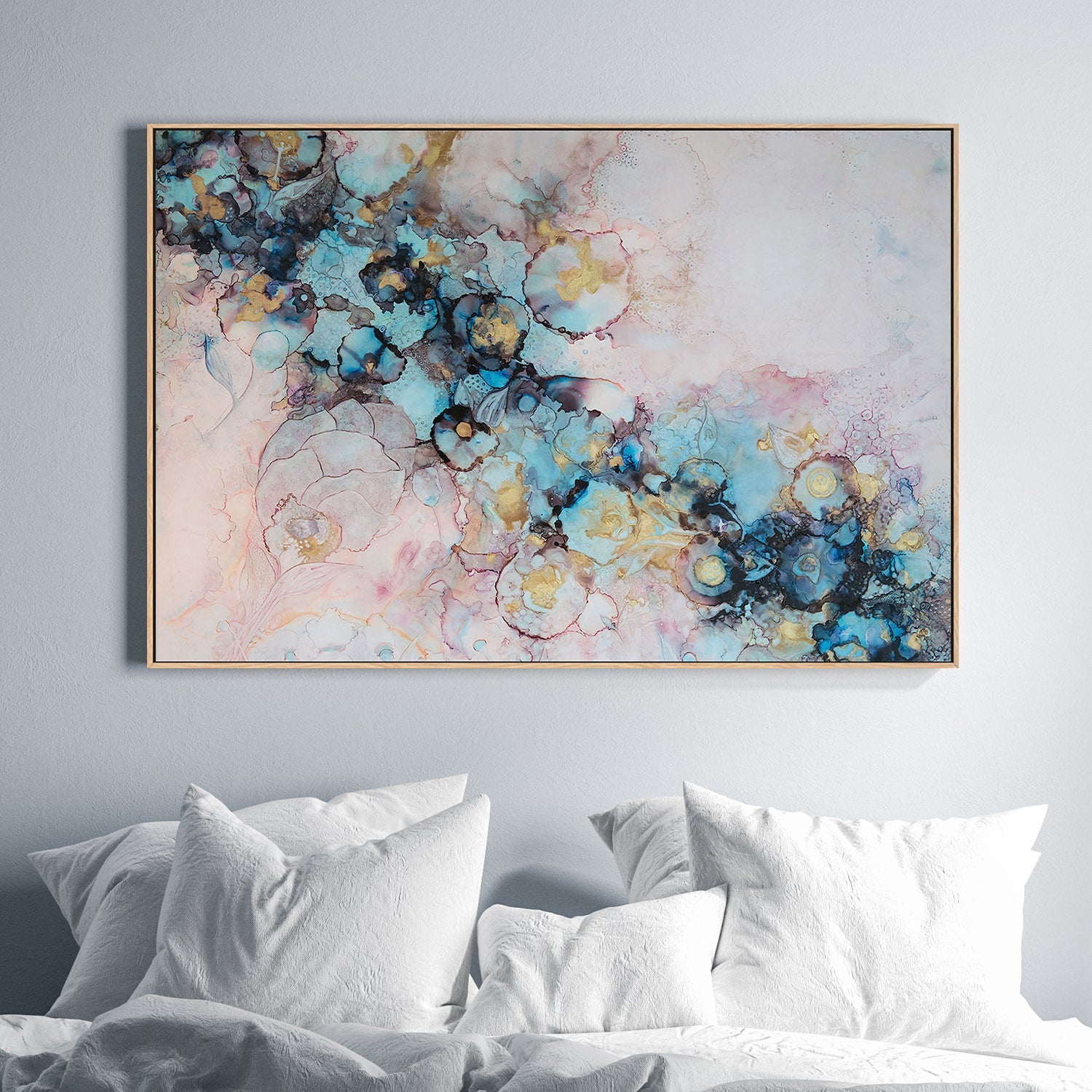 Sweetness & Light , By Mishel Schwartz Wall Art Print Framed Canvas