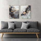 wall-art-print-canvas-poster-framed-Swirl, Set Of 2-by-Gioia Wall Art-Gioia Wall Art
