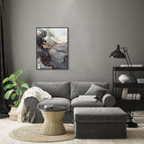 wall-art-print-canvas-poster-framed-Swirl, Style A-by-Gioia Wall Art-Gioia Wall Art