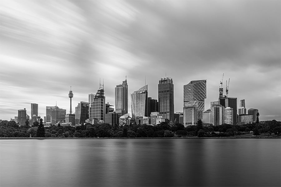 wall-art-print-canvas-poster-framed-Sydney Botanical Garden-1