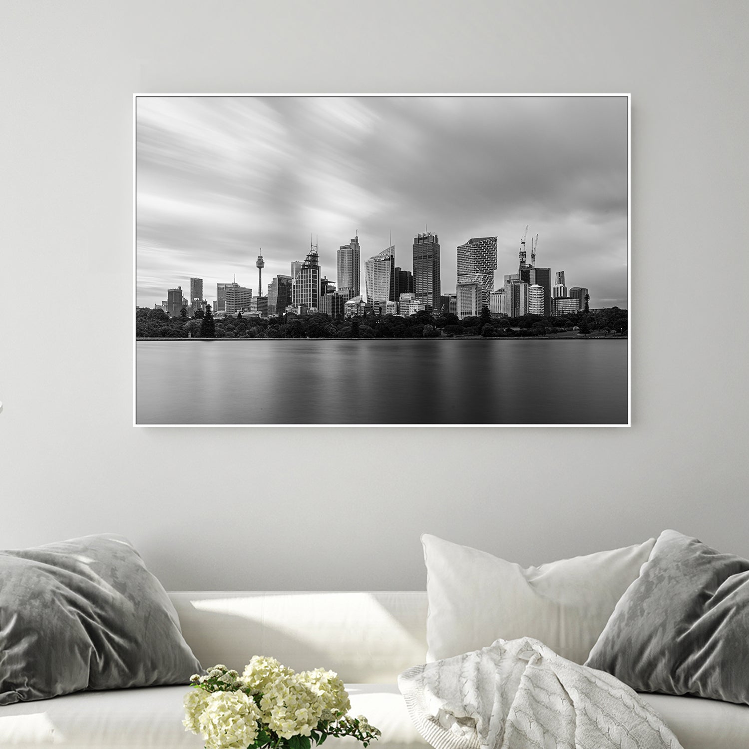 wall-art-print-canvas-poster-framed-Sydney Botanical Garden-2