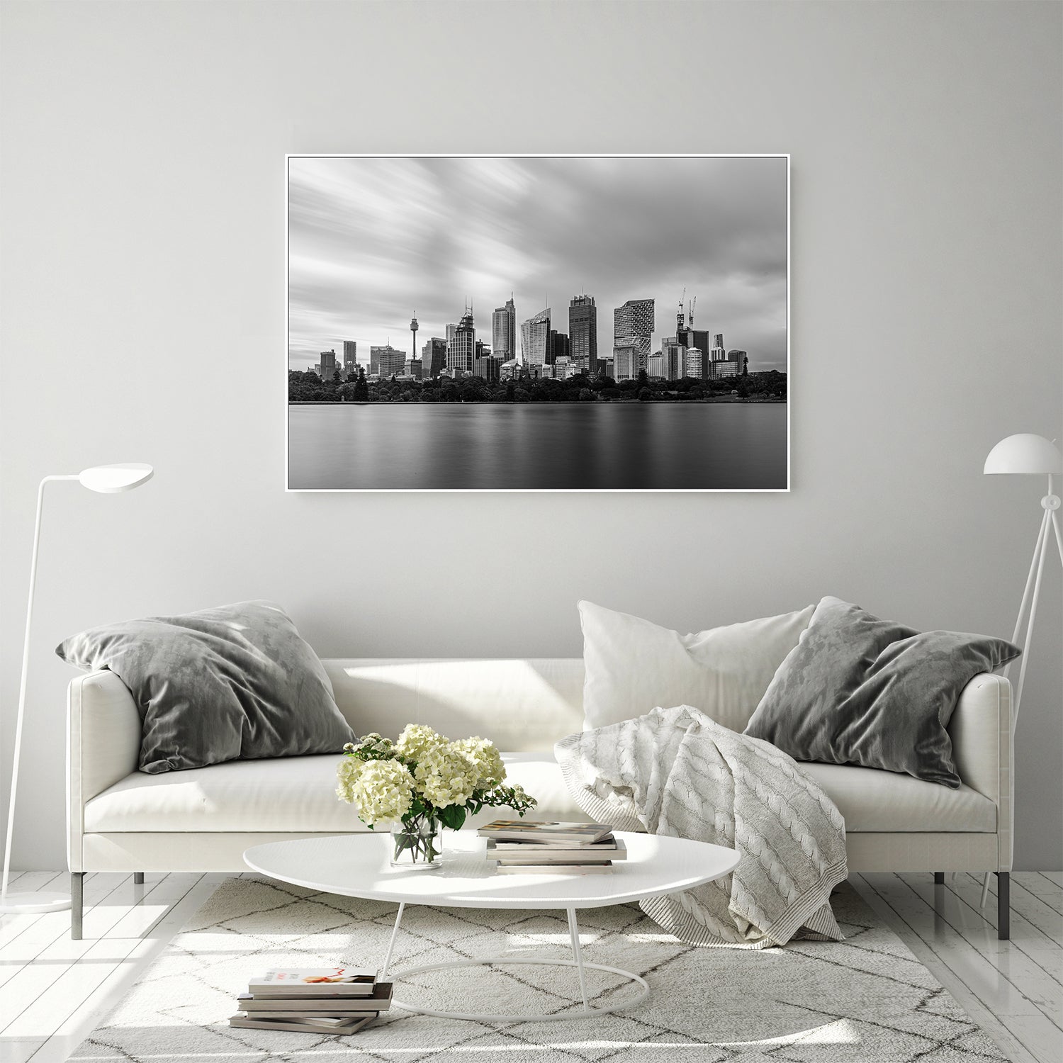 wall-art-print-canvas-poster-framed-Sydney Botanical Garden-7