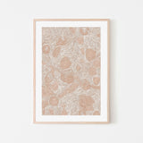 wall-art-print-canvas-poster-framed-Systems, Light Brown Ochre , By Leah Cummins-GIOIA-WALL-ART