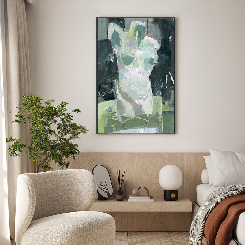 wall-art-print-canvas-poster-framed-Table Green Venus , By Donna Weathers-GIOIA-WALL-ART