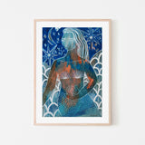 wall-art-print-canvas-poster-framed-Tamzen, Tanzanite Mermaid , By Amanda Skye-6
