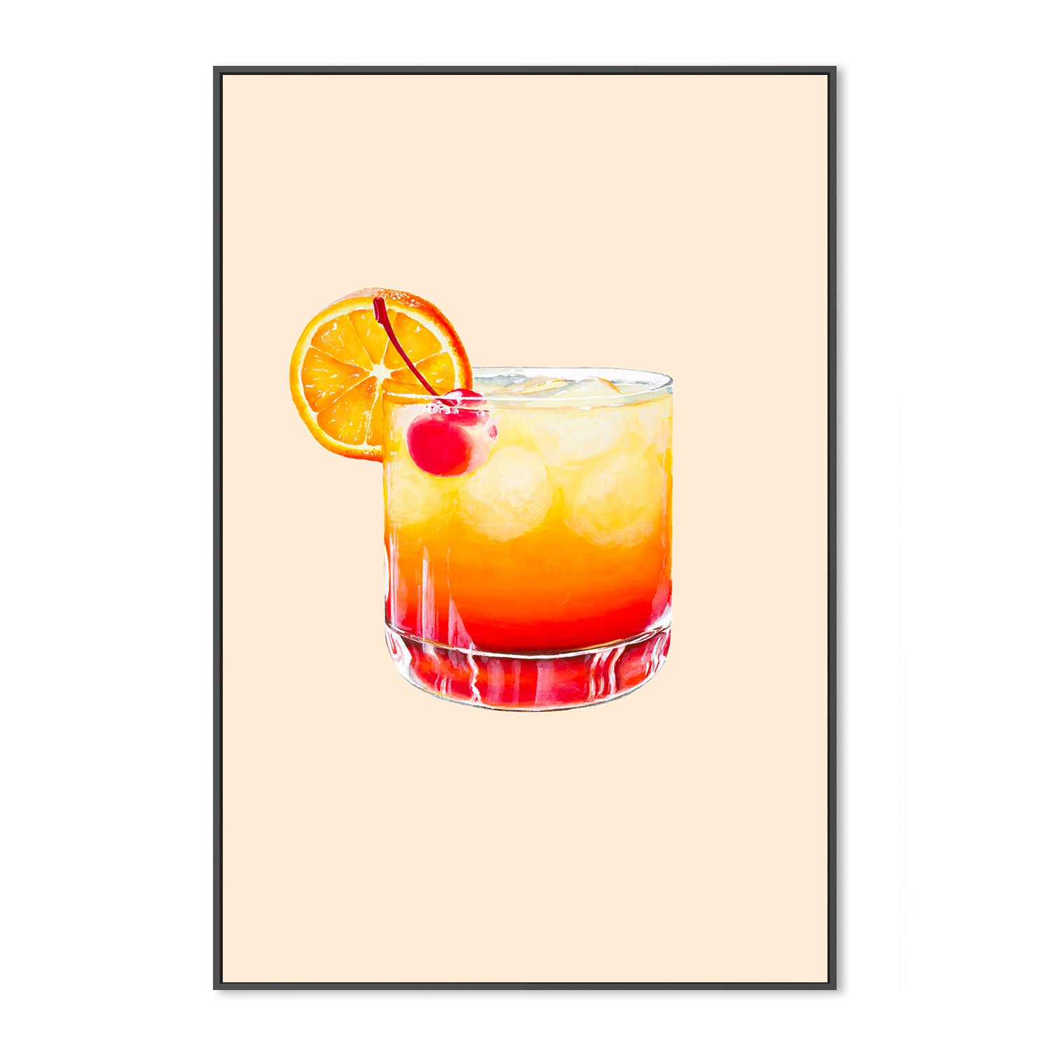 wall-art-print-canvas-poster-framed-Tequila-Sunrise-3
