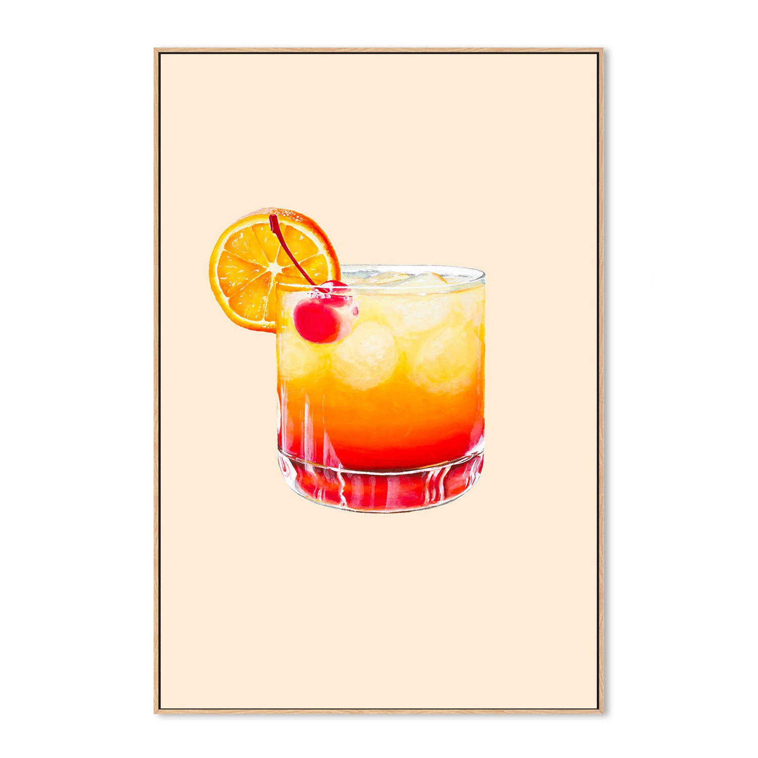 wall-art-print-canvas-poster-framed-Tequila-Sunrise-4