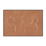 wall-art-print-canvas-poster-framed-Terracotta Figures, Style B , By Emel Tunaboylu-GIOIA-WALL-ART