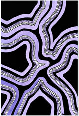 wall-art-print-canvas-poster-framed-Thakalaana Night Time , By Bilura Watu-GIOIA-WALL-ART