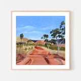 wall-art-print-canvas-poster-framed-That Red Road , By Deb Chapman-6