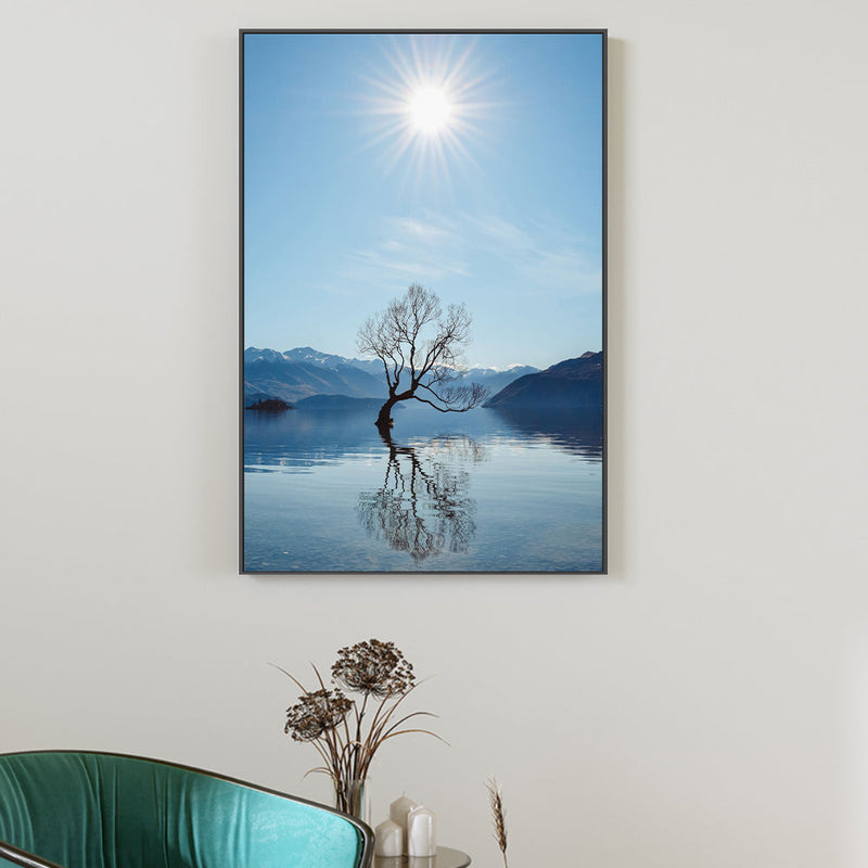 wall-art-print-canvas-poster-framed-That Wanka Tree, New Zealand , By Maddison Harris-2