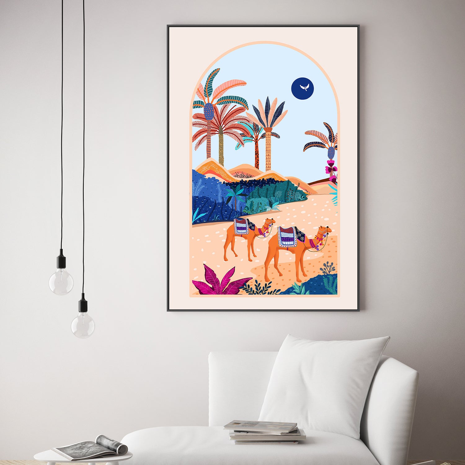 wall-art-print-canvas-poster-framed-The Arabian Desert-8