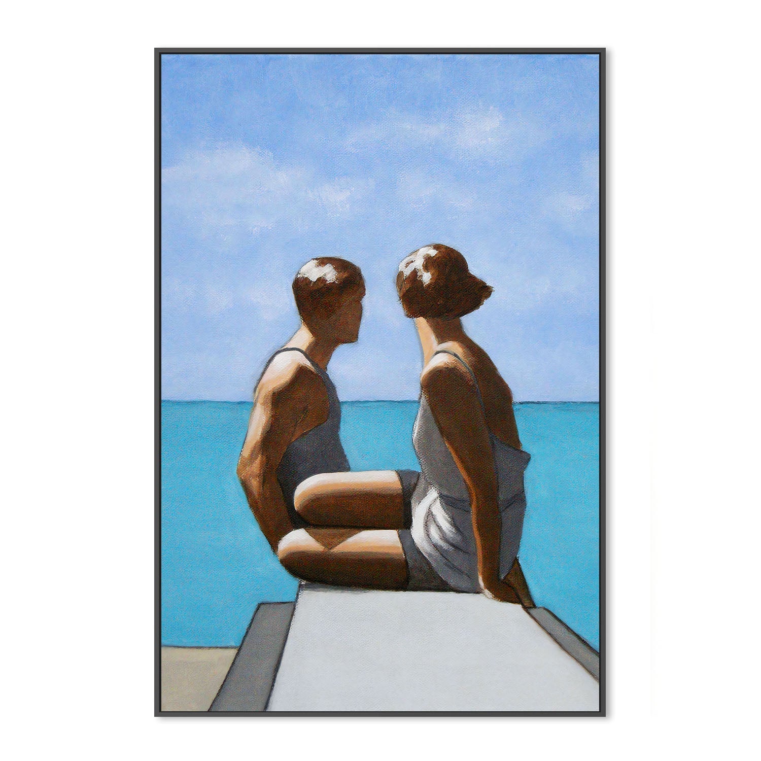 wall-art-print-canvas-poster-framed-The Bathers , By Sarah Morrissette-3