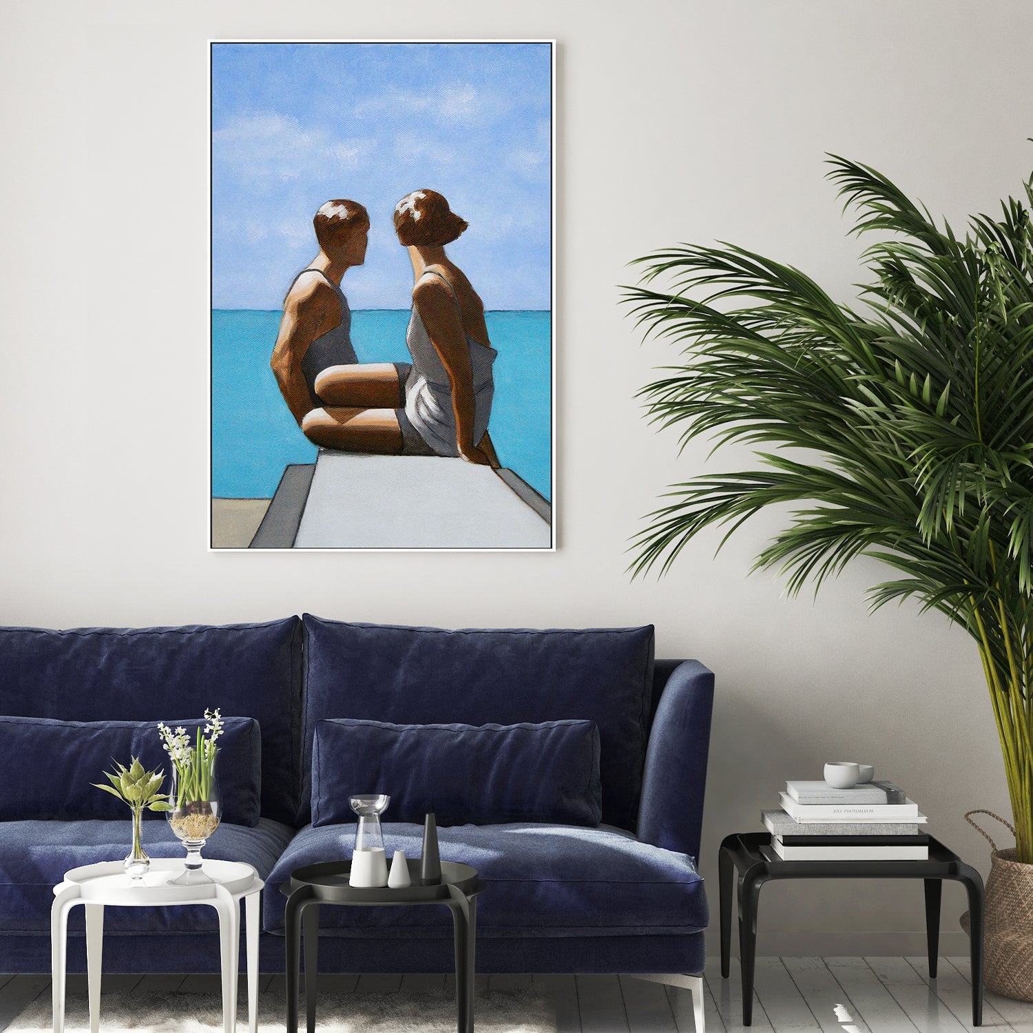 wall-art-print-canvas-poster-framed-The Bathers , By Sarah Morrissette-7