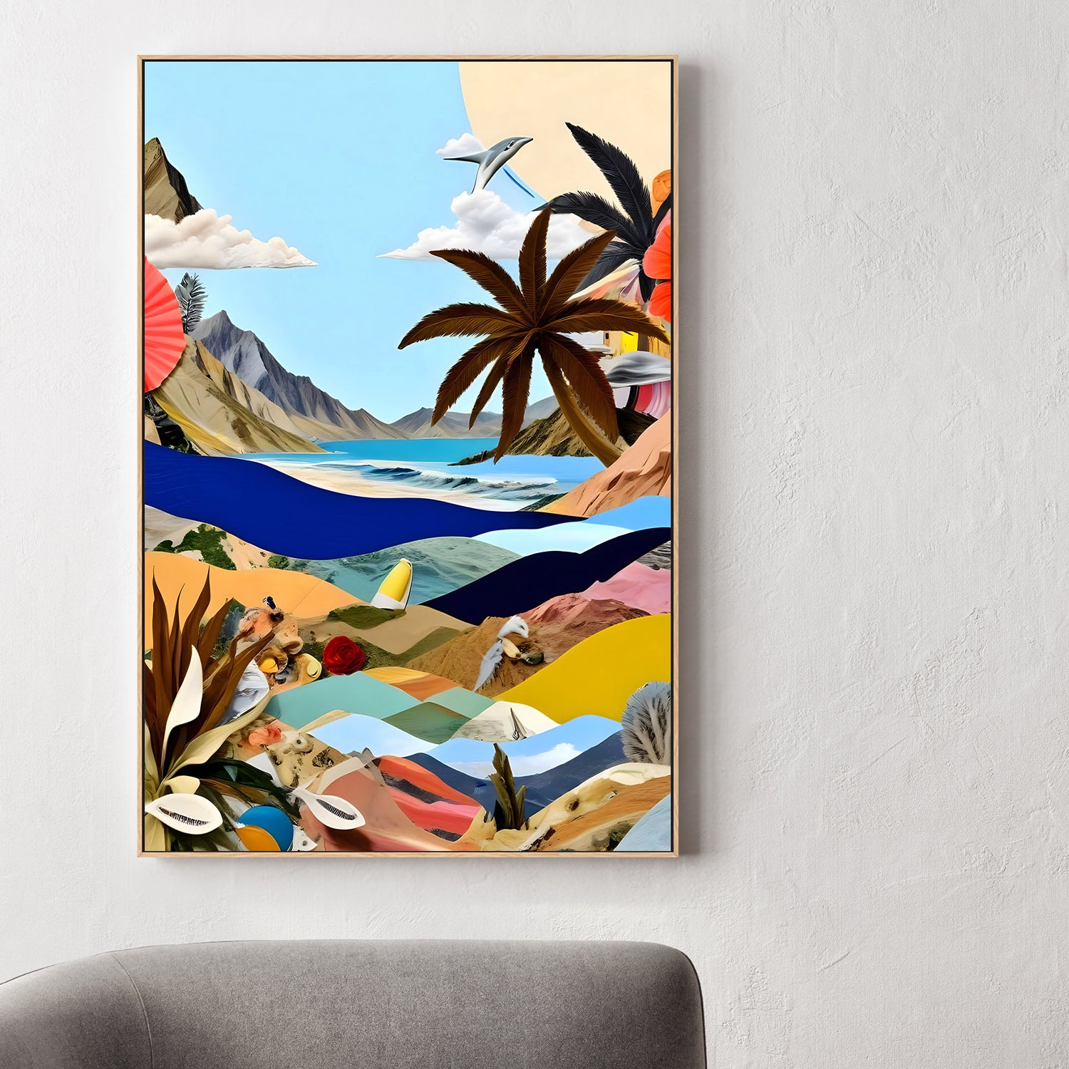 wall-art-print-canvas-poster-framed-The Beach Bound Surrealist-7