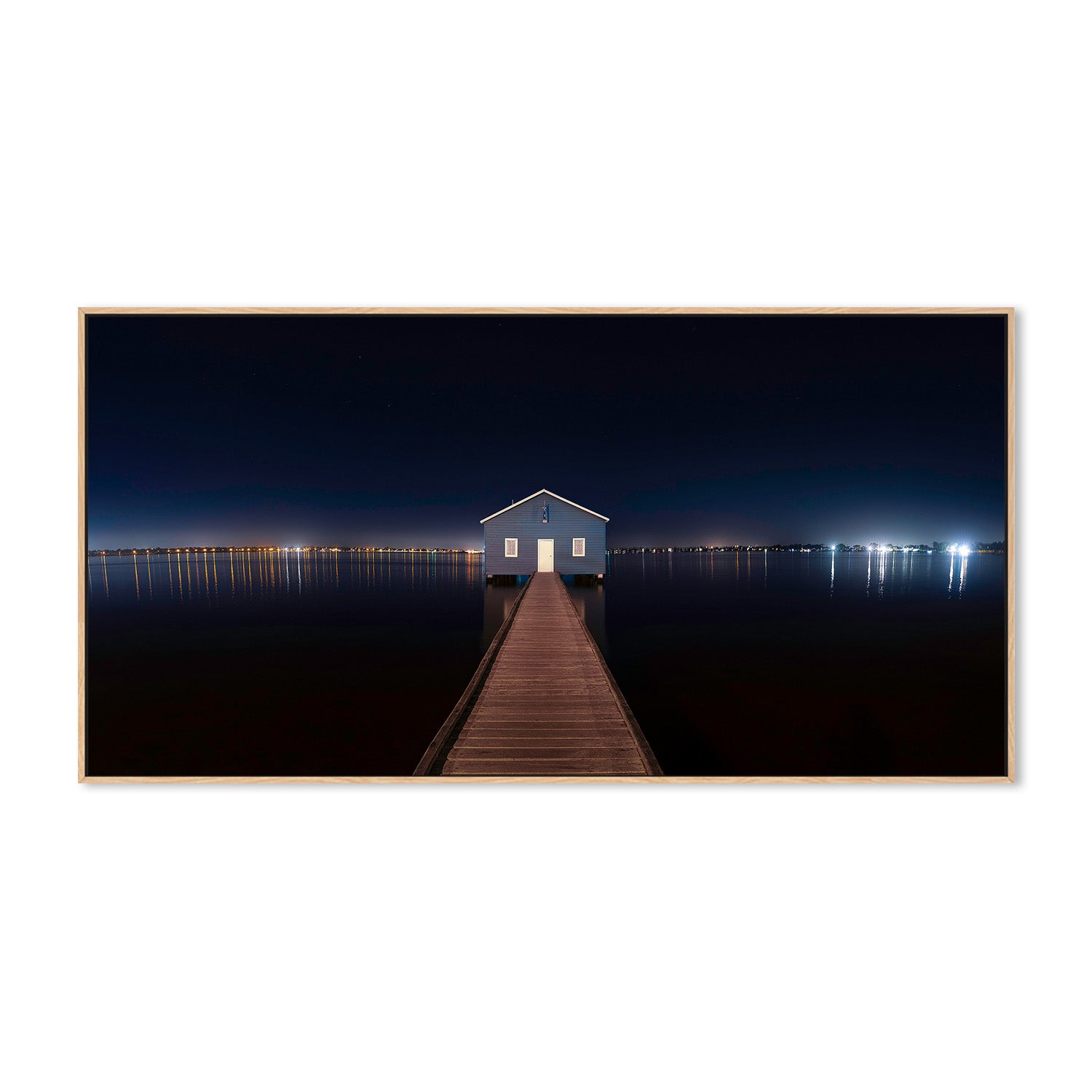 wall-art-print-canvas-poster-framed-The Boat House, Perth , By Christopher Cann-4