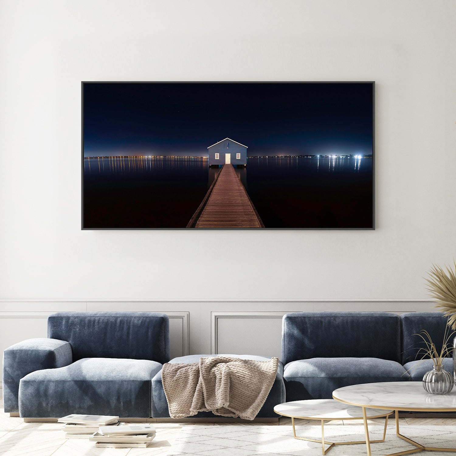 wall-art-print-canvas-poster-framed-The Boat House, Perth , By Christopher Cann-7