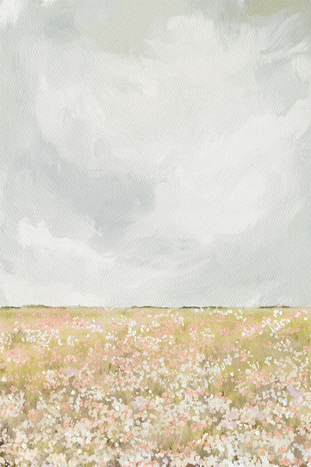 wall-art-print-canvas-poster-framed-The Budding Fields , By Leah Straatsma-1