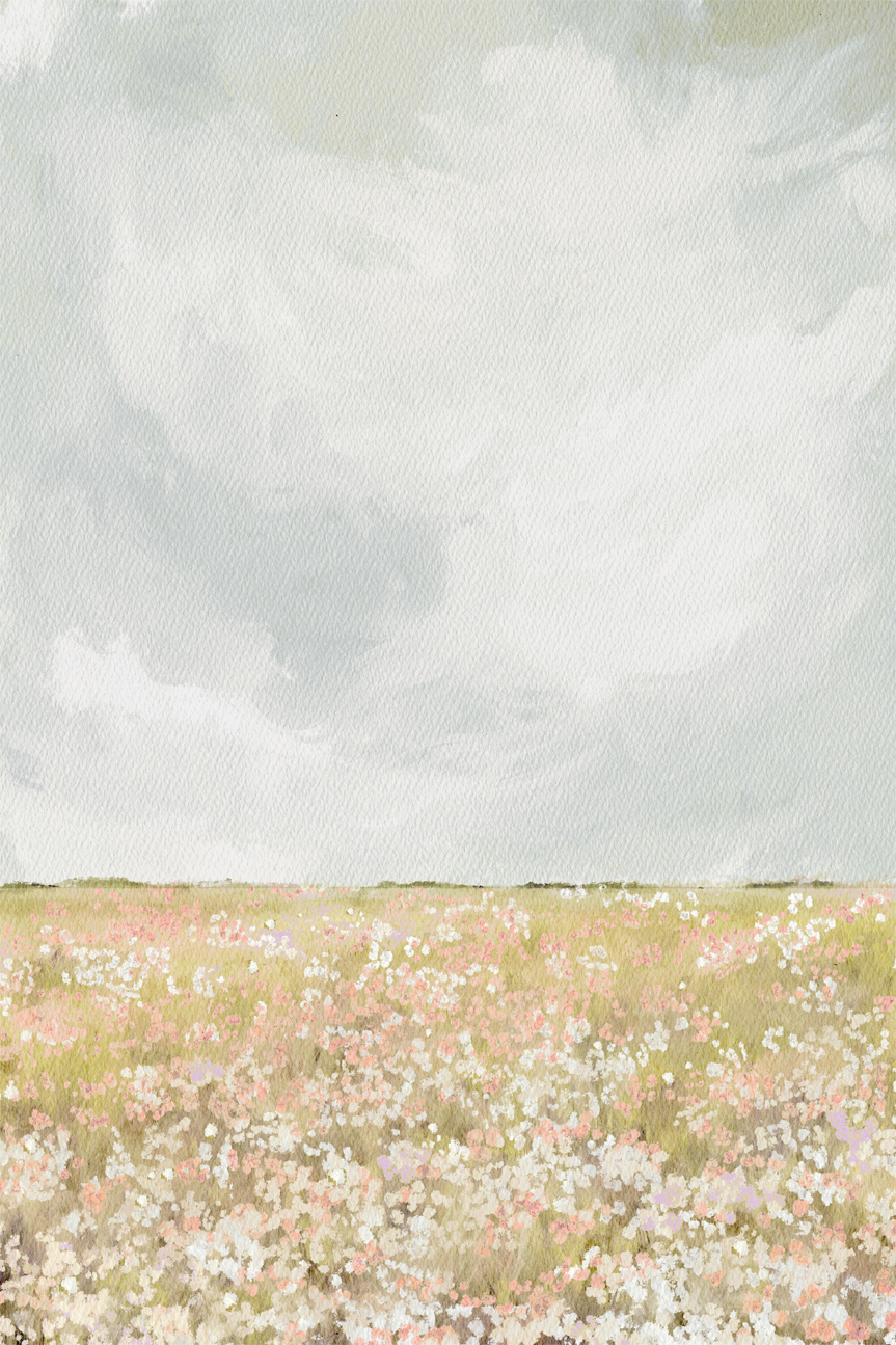 wall-art-print-canvas-poster-framed-The Budding Fields , By Leah Straatsma-1