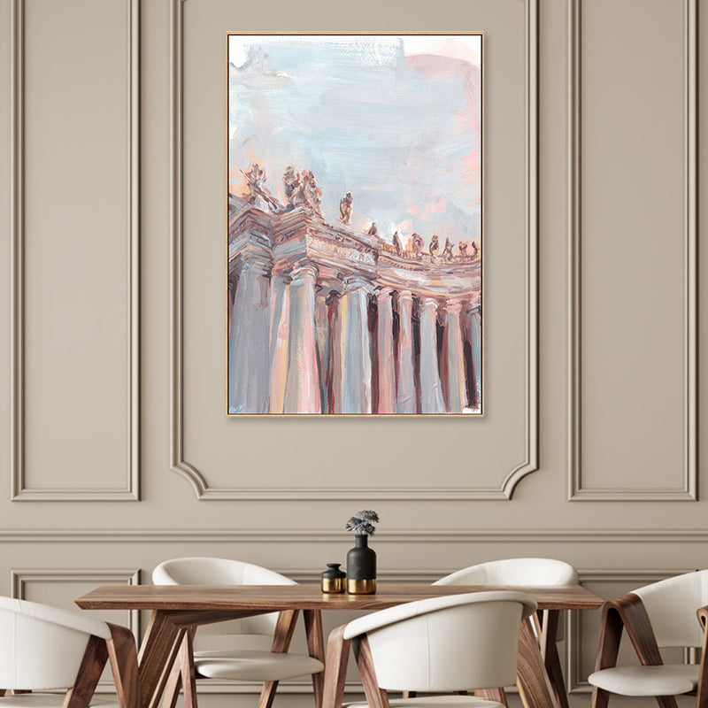 wall-art-print-canvas-poster-framed-The Colonnade Of St Peter's Basilica , By Alice Kwan-2