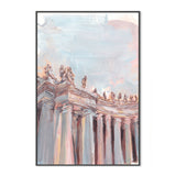wall-art-print-canvas-poster-framed-The Colonnade Of St Peter's Basilica , By Alice Kwan-3